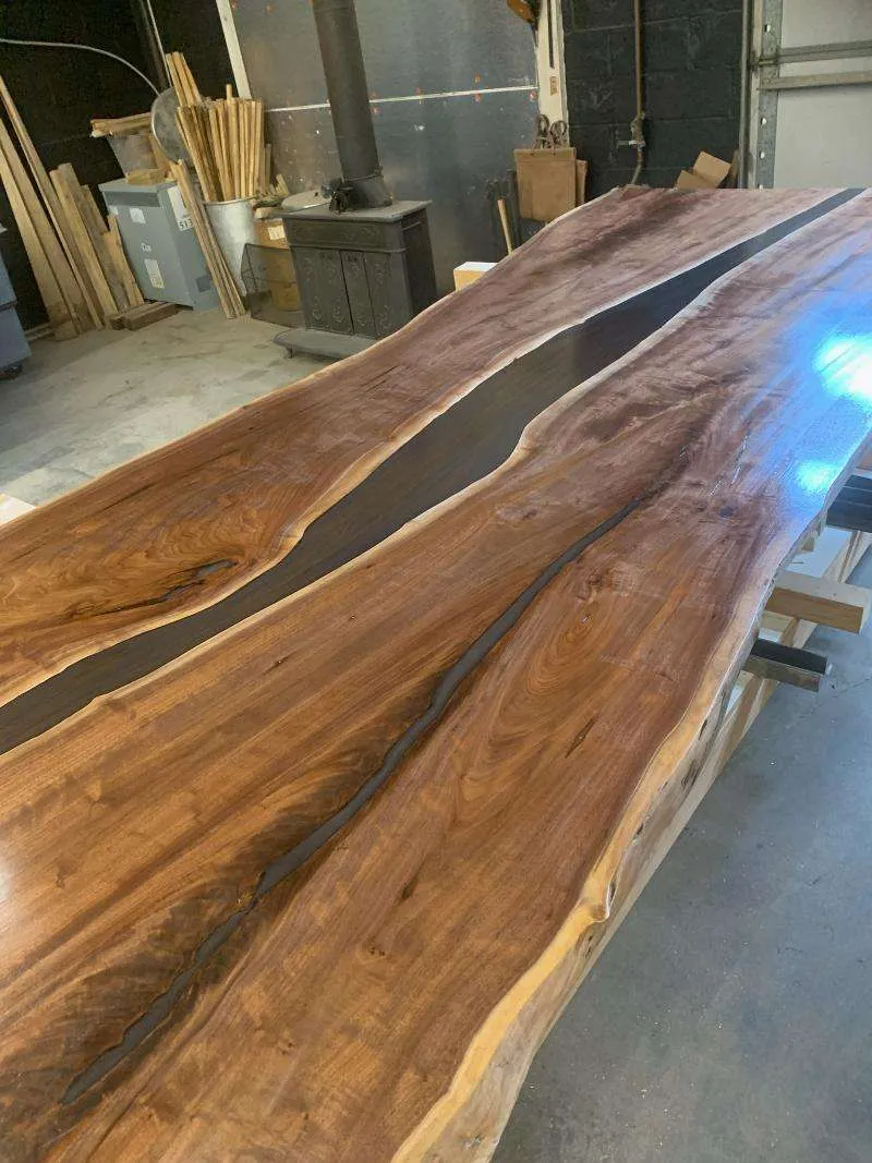 wood table